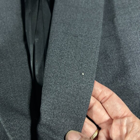 Vintage JACK FRASER Wool Jacket Men's 46 Gray Heavy Custom Made 1960 *READ* - Picture 10 of 12